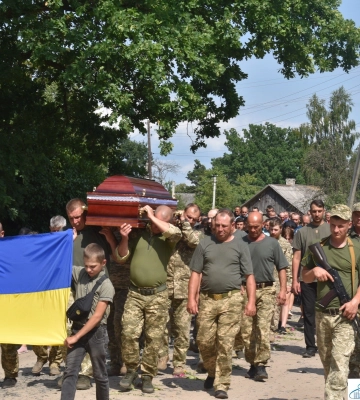 На Волині попрощалися з загиблим воїном Миколою Жилком