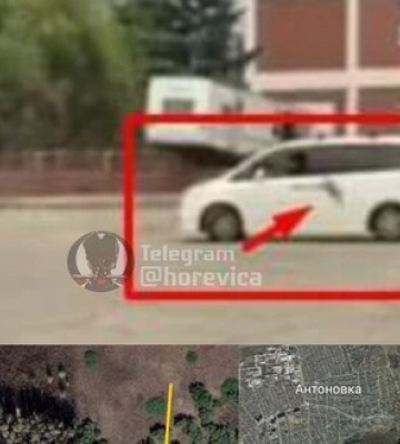 &quot;Бавовна&quot; в окупованих Олешках: момент прильоту по площі. ВIДЕО