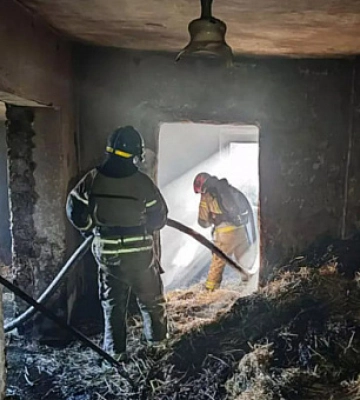 У Криворізькому районі горіла покинула будівля