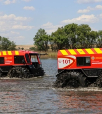 На Херсонщині рятувальники отримали ще два всюдиходи «Богун» завдяки ініціативі United24