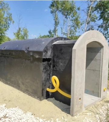 Для сільської гімназії біля Луцька облаштують модульне укриття