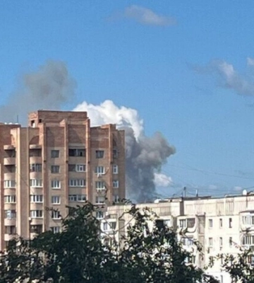 На оккупированной Луганщине поражен склад ракетного вооружения РФ: была слышна детонация