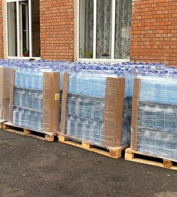 До Нікополя на Дніпропетровщині передали понад 60 тонн питної води