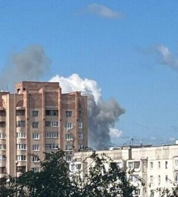 ВСУ подтвердили удар по складу ракетного вооружения россиян в Луганской области, - СтратКом ВСУ. ВИДЕО