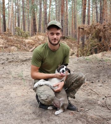 «Я прийшов захищати свою родину і країну», – волинський тероборонівець на псевдо Контрактник