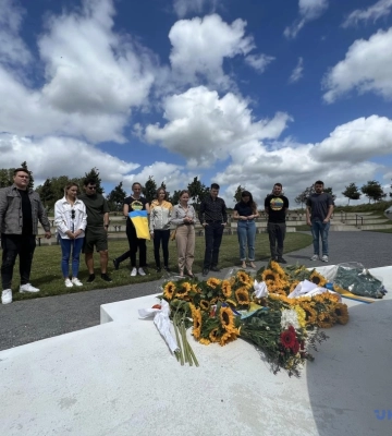 Украинцы в Нидерландах почтили память погибших во время трагедии MH17