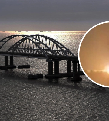 Вибух на Кримському мосту влаштували СБУ і ВМС України - ЗМІ