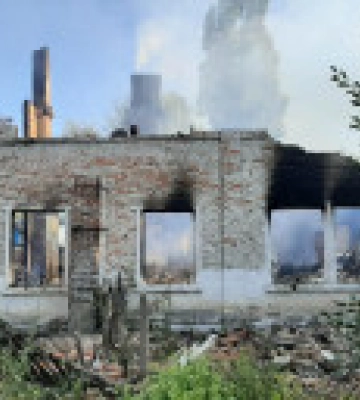 Внаслідок ракетного удару по Краматорську пошкоджені житлові будинки та територія підприємства - ОВА