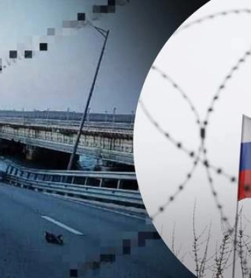 У Росії відкрили справу через вибухи на Кримському мосту: що вигадали окупанти