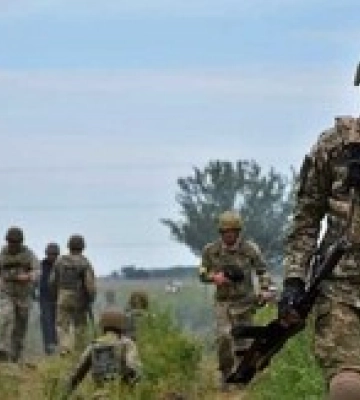 Прикордонники показали, як знищили групу окупантів на Бахмутському напрямку