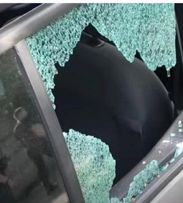 У Сумах затримали чоловіка, яки стріляв в автомобіль на вулиці Петропавлівській