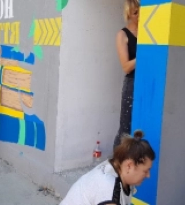 У Херсоні триває артфестиваль муралів на укриттях