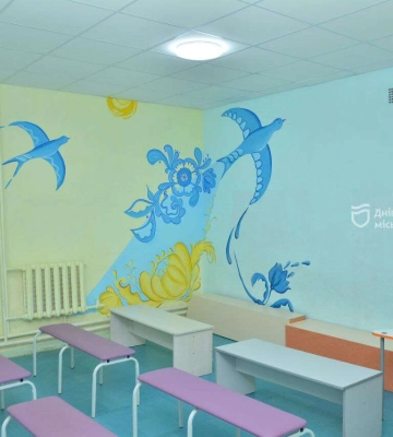 Вентиляція, додаткові виходи, пожежна сигналізація: у Дніпрі триває ремонт укриттів у закладах позашкілля
