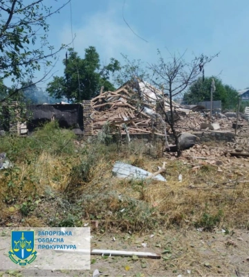 В Оріхові через авіаудар загинула жінка: ще п’ятеро людей травмовані