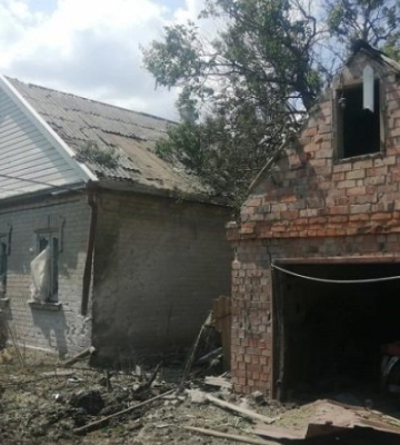 Ворог 104 рази за добу бив по Запорізькій області, загинула жінка