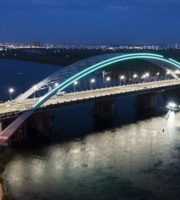 У вересні вже можуть відкрити Подільсько-Воскресенський міст через Дніпро