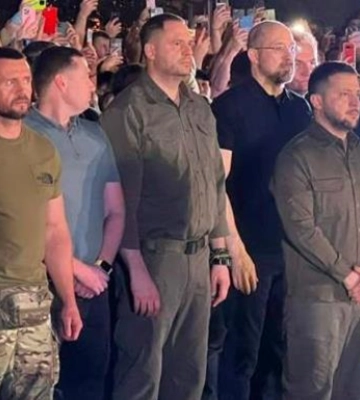 Зеленський і командири «Азову» приїхали до Львова: фото і відео