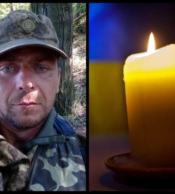 Рівненська громада проведе в останню дорогу 43-річного солдата Євгена Білодіда