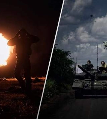 Воїни ЗСУ знищили російський танк Т-90 на Бахмутському напрямку. ВIДЕО