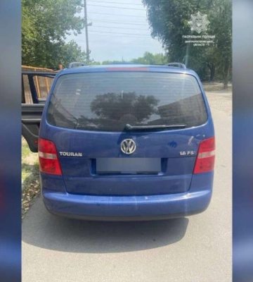 У Дніпрі патрульні знайшли автомобіль, який викрали два роки тому