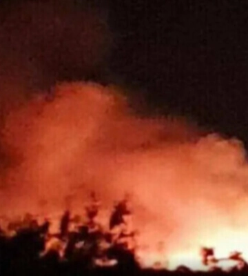 росіяни вдарили по центру Миколаєва, палає 3-поверховий житловий будинок