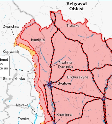ISW не нашел подтверждений заявлениям россиян об успехах под Купянском