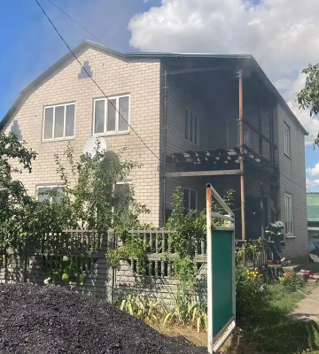 У Павлоградському районі при пожежі у будинку постраждала дитина