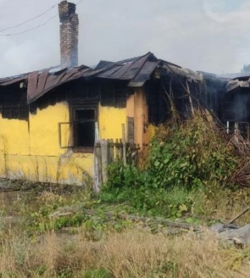 У Сарненському районі горів приватний житловий будинок