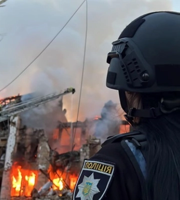З&#039;явилися фото й відео наслідків атаки на Миколаїв