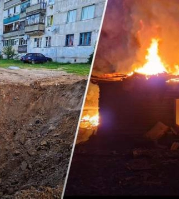 Є влучання в житлові будинки: російські війська атакували &quot;Шахедами&quot; Семенівку, що на Чернігівщині