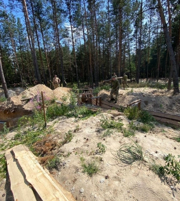 Рівненська тероборона показала, як укріплює кордон з Білоруссю