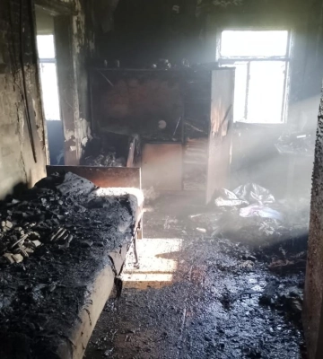 У Сарненському районі горів приватний житловий будинок