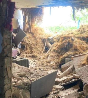 У Херсоні внаслідок ворожого обстрілу пошкоджені пункти видачі гуманітарної допомоги