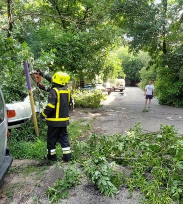 На Полтавщині через грозу знеструмлені 42 населені пункти