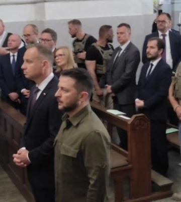 Дуда прибув з неанонсованим візитом до України й зустрівся з Зеленським у Луцьку