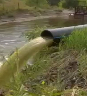 В Кривом Роге запустили воду в Южное водохранилище