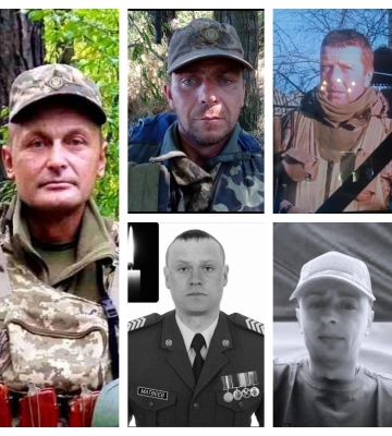 Жителі Рівненщини попрощалися ще з п&#039;ятьма Героями