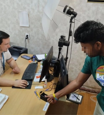 На Дніпропетровщині виявили громадянина Індії, в якого закінчився термін дії довгострокової візи