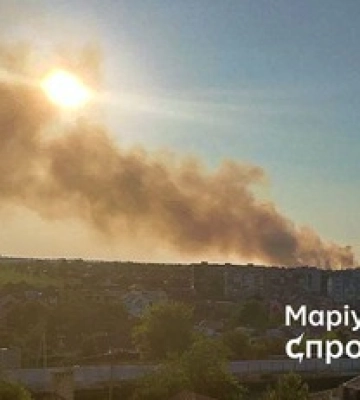 В Мариуполе партизаны подорвали склад оккупантов: кадры &quot;бавовны&quot;