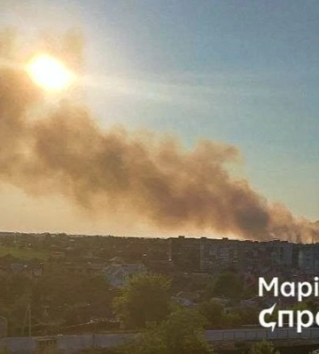 В Мариуполе партизаны подорвали склад оккупантов: кадры &quot;бавовны&quot;