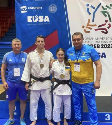 Сумські студенти відзначилися на чемпіонаті Європи з єдиноборств серед вишів