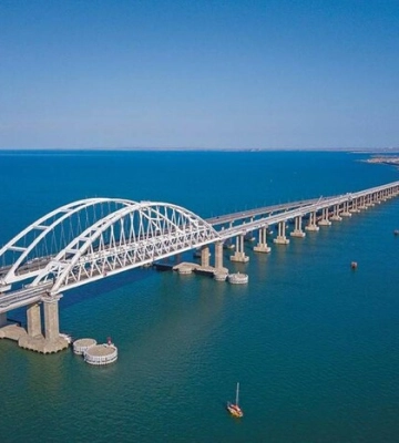 Рух Кримським мостом знову перекрито