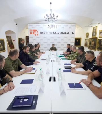 Ситуація на Волині: Зеленський провів координаційну нараду щодо безпеки в регіоні (відео)
