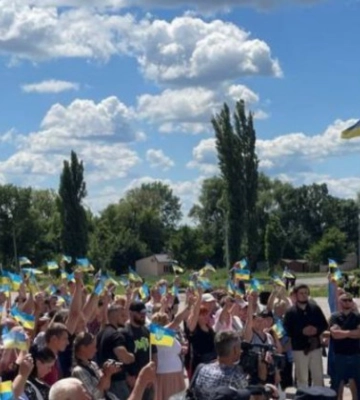 На Київщині храм УПЦ МП перейшов до ПЦУ: не обійшлося без провокацій, відео