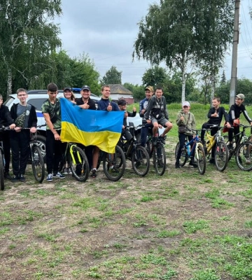 Конотопські поліцейські взяли участь у велопробізі