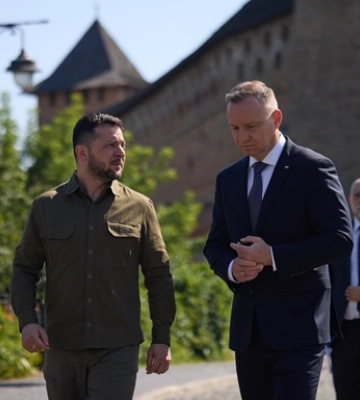 Зеленський обговорив з Дудою саміт НАТО