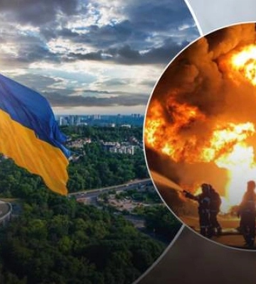 Загорелась АЗС: в Киеве – мощный пожар на Броварском шоссе