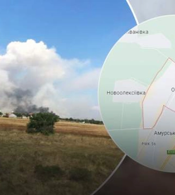 Могло прилетіти в одну з найбільших авіабаз Криму: показуємо на карті Октябрське