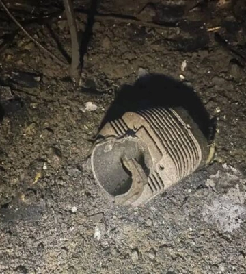 Бійці з Кіровоградщини показали збитий ними дрон 