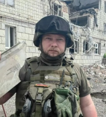 Група російських пропагандистів потрапила під обстріл у Запорізькій області. Воєнкор РИА-Новости Журавльов ліквідований, троє поранених